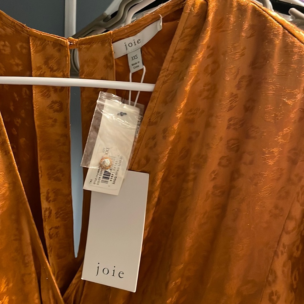 JOIE JUMPSUIT. GOLD. Size XXS